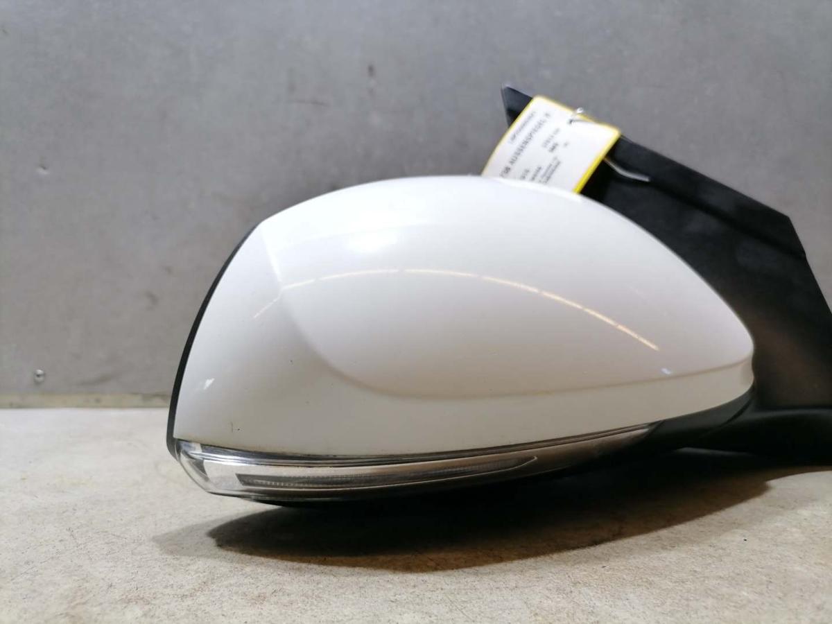 Hyundai I10 IA original Au&szlig;enspiegel rechts elektrisch verstellbar mit Blinker Polarweiss BMS Bj.2016